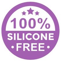 Logo showing that the product is certified silicone free